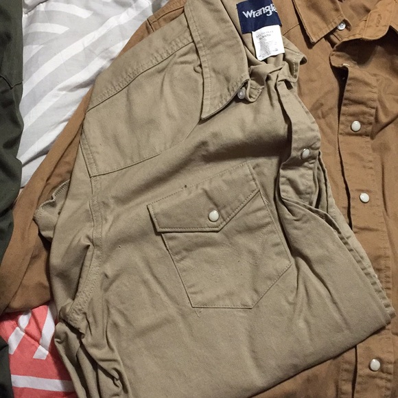 Authentic Western Long Sleeve Twill Shirt XL - Picture 4 of 4